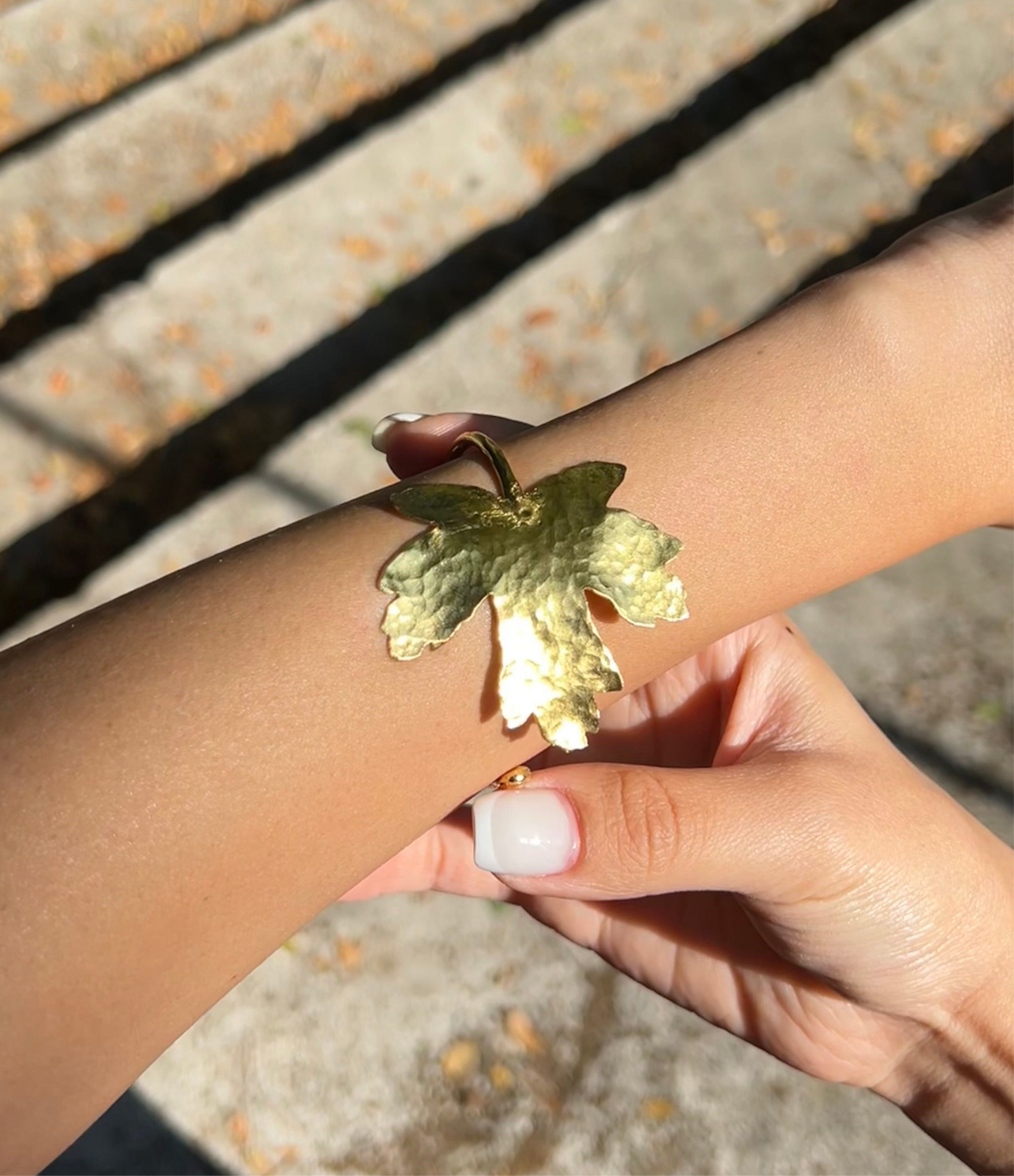 Maple leaf Bangle